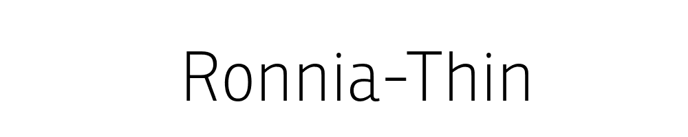 Ronnia-Thin