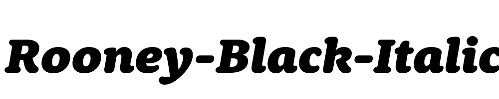 Rooney-Black-Italic