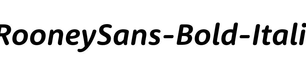 RooneySans-Bold-Italic