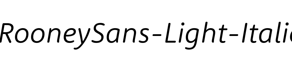 RooneySans-Light-Italic