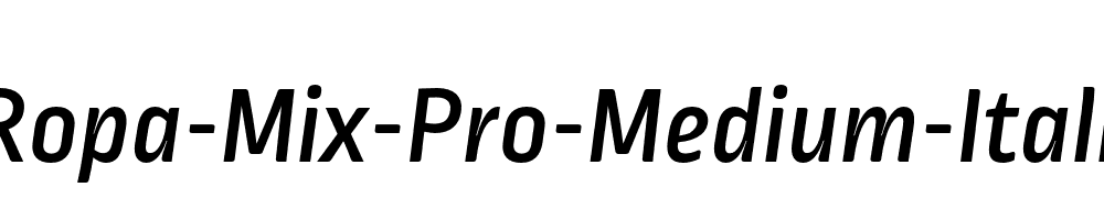 Ropa-Mix-Pro-Medium-Italic