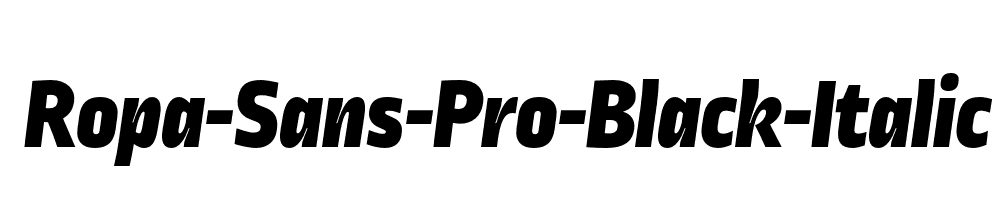 Ropa-Sans-Pro-Black-Italic