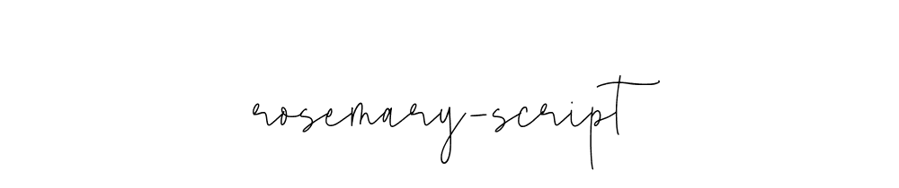 Rosemary Script