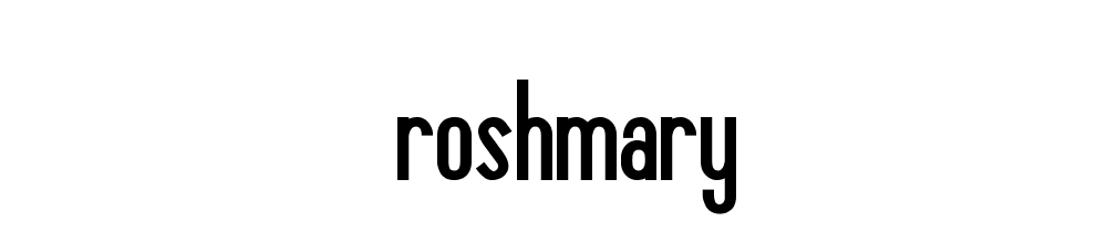 Roshmary