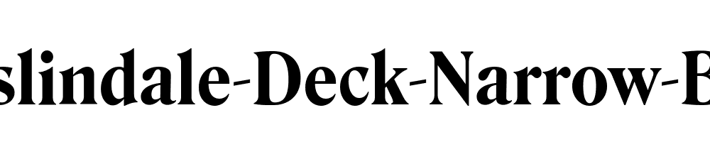 Roslindale-Deck-Narrow-Bold