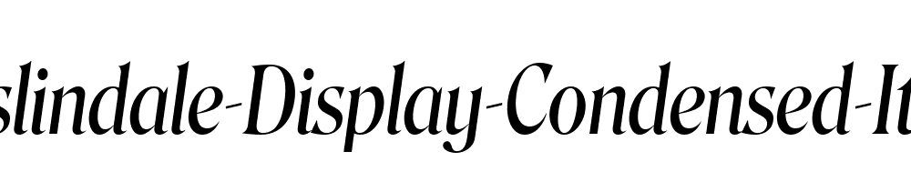 Roslindale-Display-Condensed-Italic