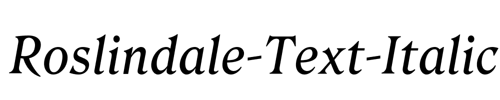 Roslindale-Text-Italic