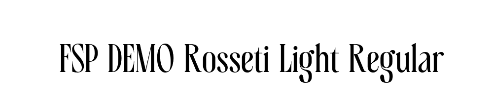 FSP DEMO Rosseti Light Regular