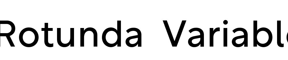 Rotunda Variable