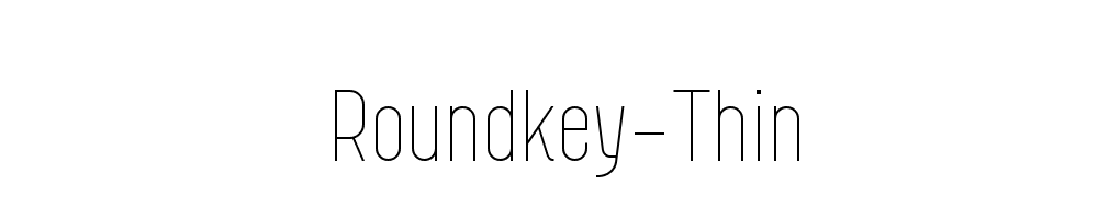 Roundkey-Thin