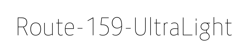 Route-159-UltraLight