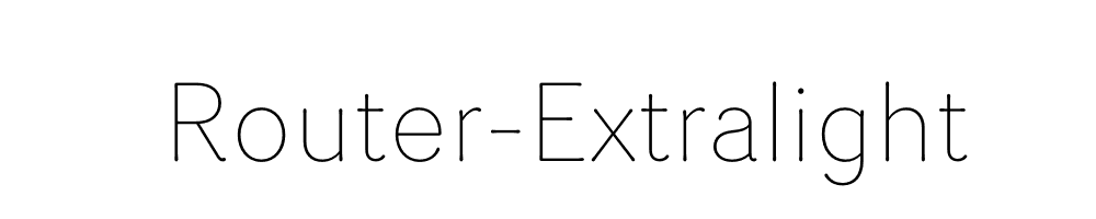 Router-Extralight