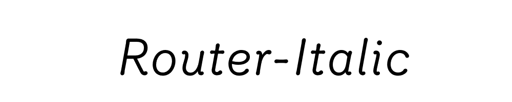 Router-Italic