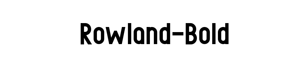 Rowland-Bold