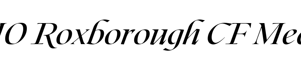 FSP DEMO Roxborough CF Medium Italic