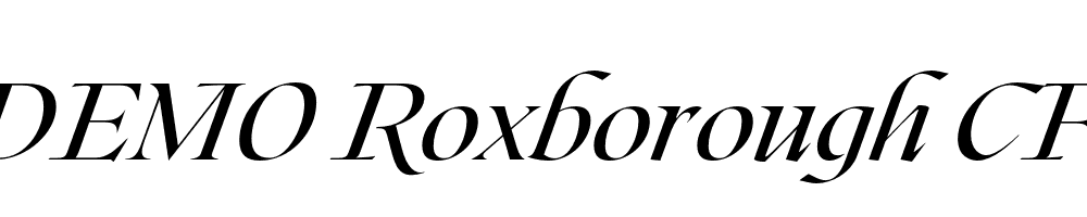 FSP DEMO Roxborough CF Italic