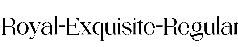 Royal-Exquisite-Regular