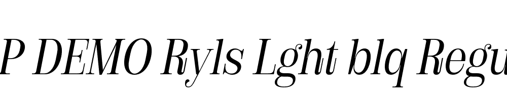 FSP DEMO Ryls Lght blq Regular