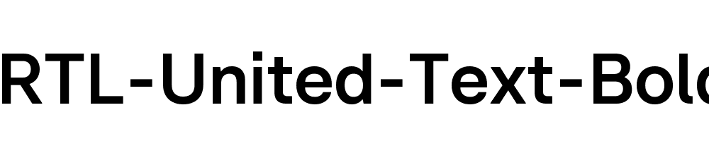 RTL-United-Text-Bold