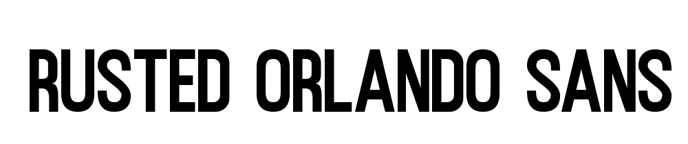 Rusted_orlando_sans