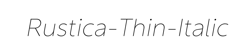 Rustica-Thin-Italic