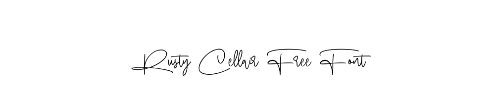 Rusty Cellair Free Font