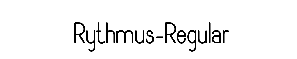 Rythmus-Regular