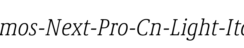 Demos-Next-Pro-Cn-Light-Italic