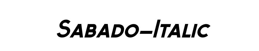 Sabado-Italic