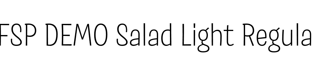 FSP DEMO Salad Light Regular