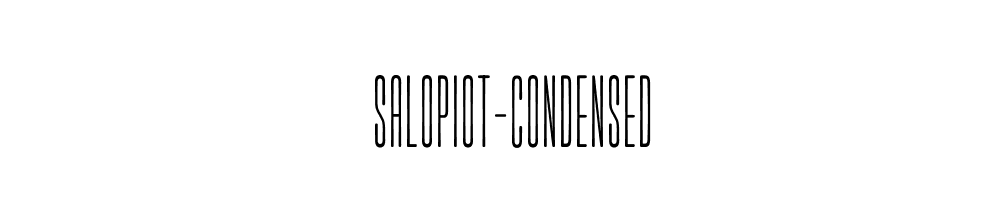 salopiot-condensed