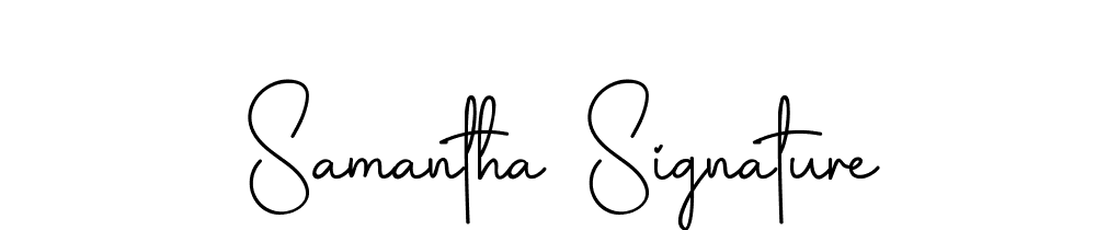 Samantha Signature