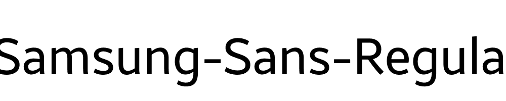 Samsung-Sans-Regular