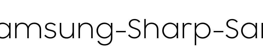 Samsung-Sharp-Sans