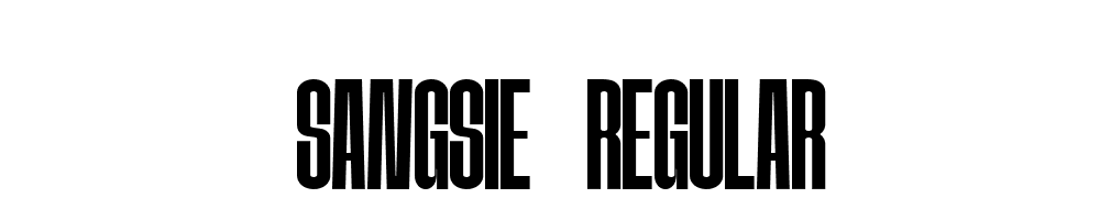 SANGSIE-Regular