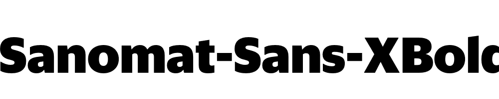 Sanomat-Sans-XBold