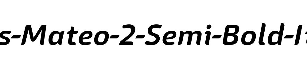 Sans-Mateo-2-Semi-Bold-Italic