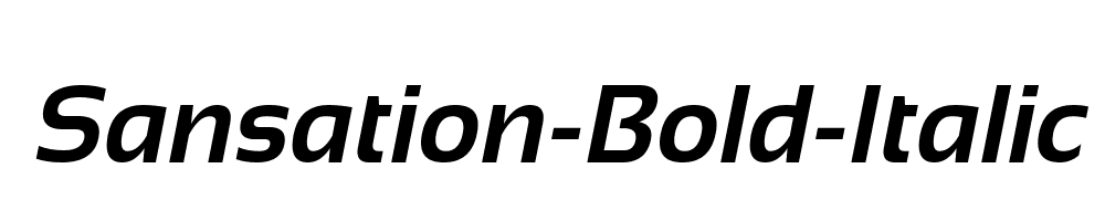 Sansation-Bold-Italic