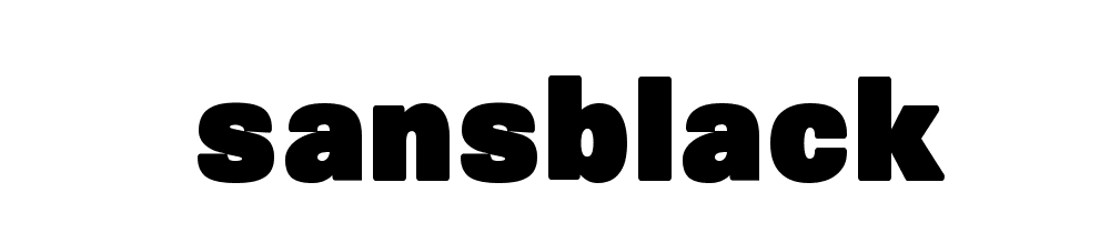 Sansblack