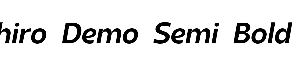 Sanshiro-Demo-Semi-Bold-Italic