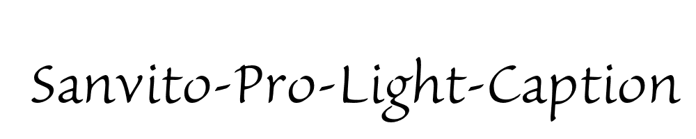 Sanvito-Pro-Light-Caption