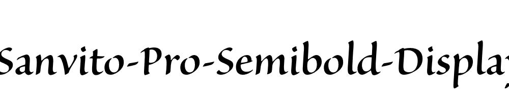 Sanvito-Pro-Semibold-Display