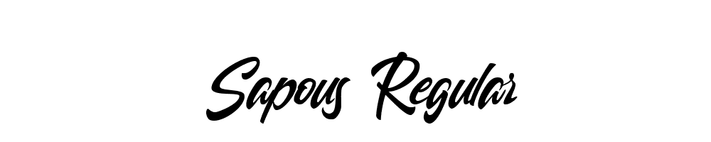 Sapous-Regular