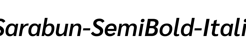 Sarabun-SemiBold-Italic