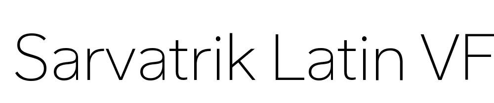 Sarvatrik Latin Vf