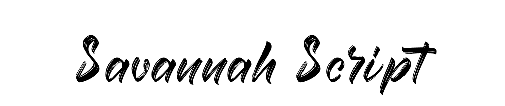 Savannah Script