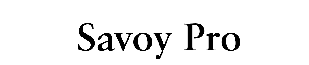 Savoy Pro