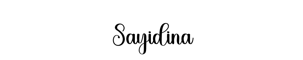 Sayidina