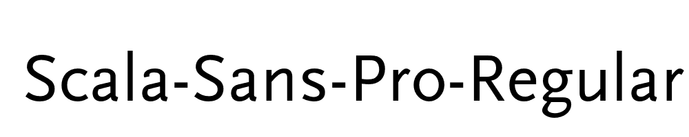 Scala-Sans-Pro-Regular