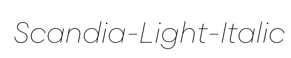 Scandia-Light-Italic